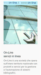 Mobile Screenshot of on-line.it